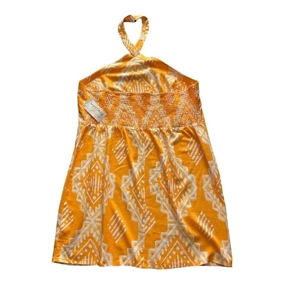 NWT-REWIND-ORANGE PRINT HALTER DRESS-SIZE 2X - Picture 5 of 7